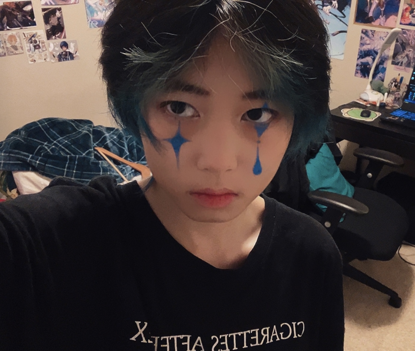 image of a person in a selfie pose